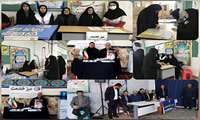برپایی میز خدمت اداره کل و مراکز آموزش فنی و حرفه ای استان در مصلی امام خمینی ره شهرستانها