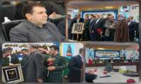 دیدار مدیر کل آموزش فنی و حرفه ای استان اردبیل با  فرمانده سپاه استان