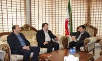 مهدی بهبود مدیرکل آموزش فنی و حرفه ای استان اردبیل و حسین پیرموذن رئیس اتاق بازرگانی صنایع و معادن استان دیدار و گفتگو کردند